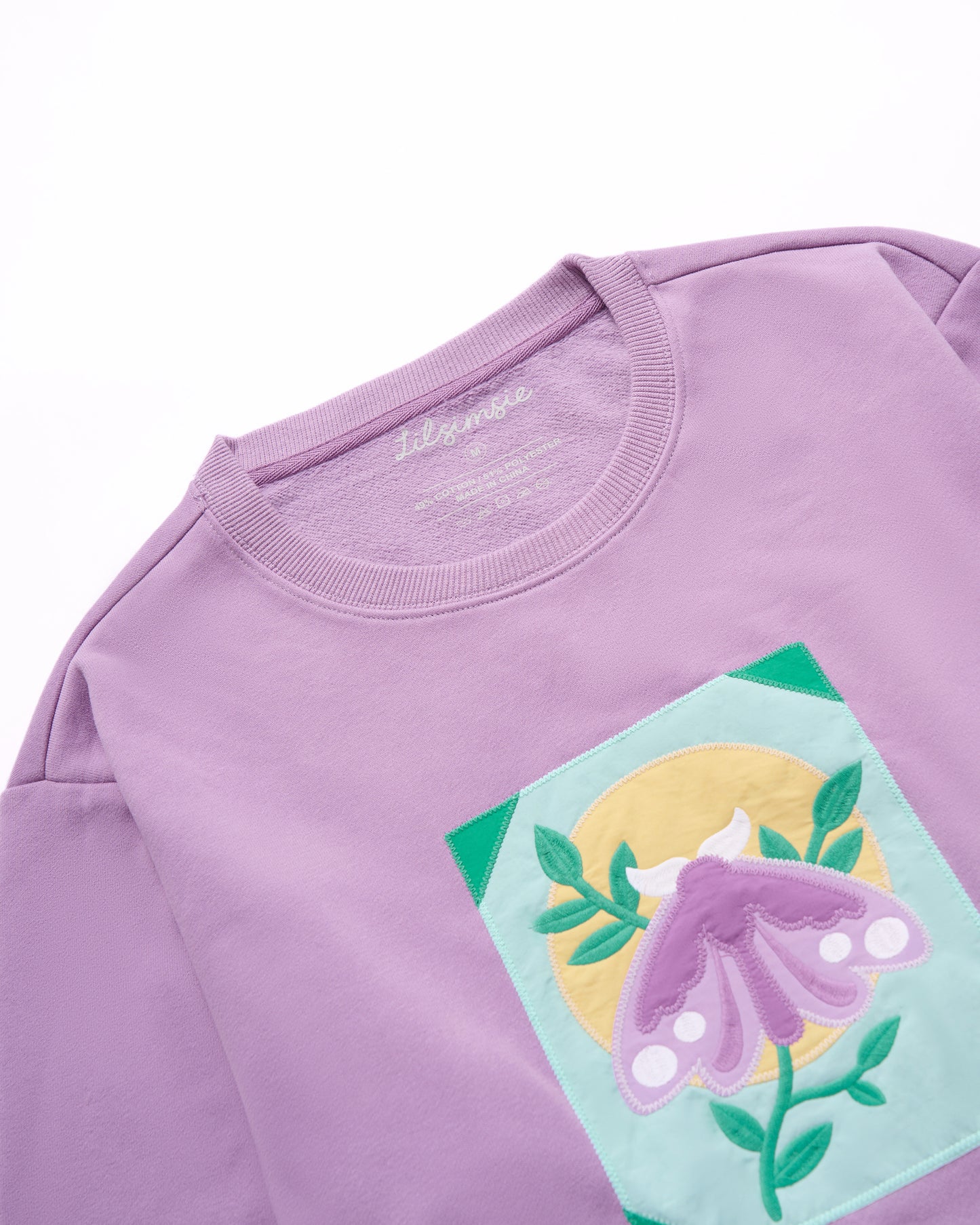 Quilted Moth Crewneck