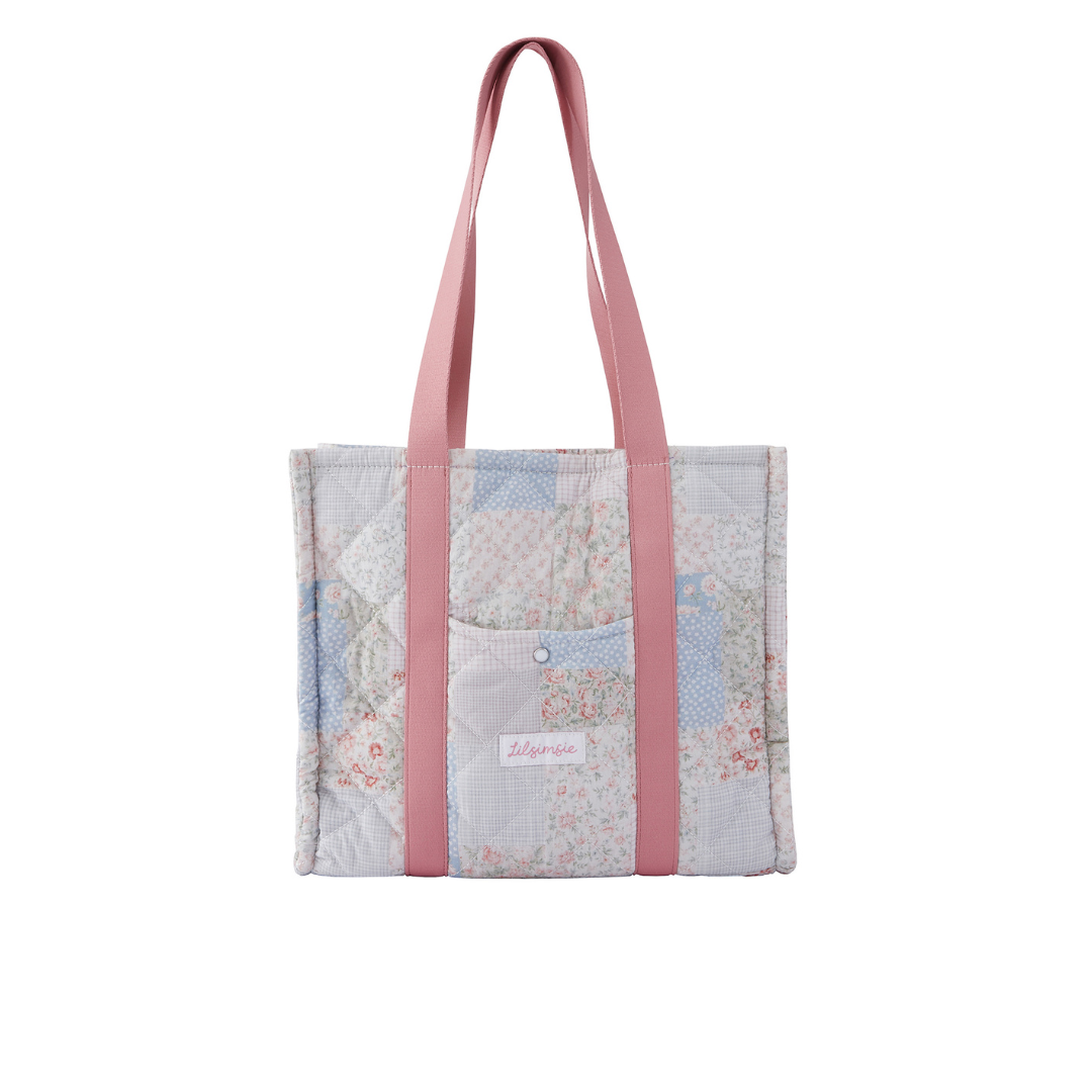 Quilted Book Tote